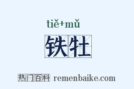 铁牡是什么意思的图片